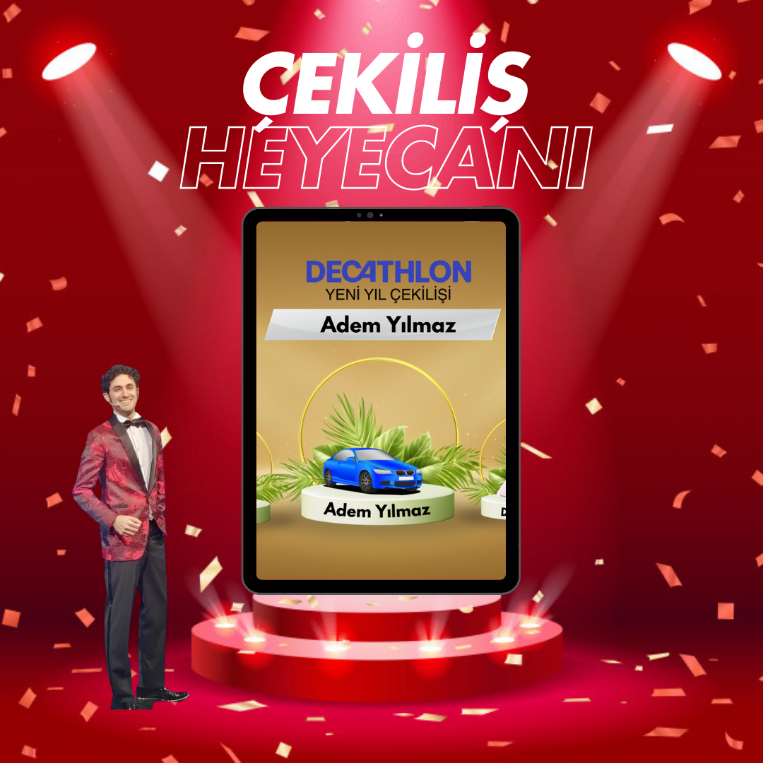 Akıllı Tablet Ekranlar Üzerinden Canlı  İnteraktif Çekiliş